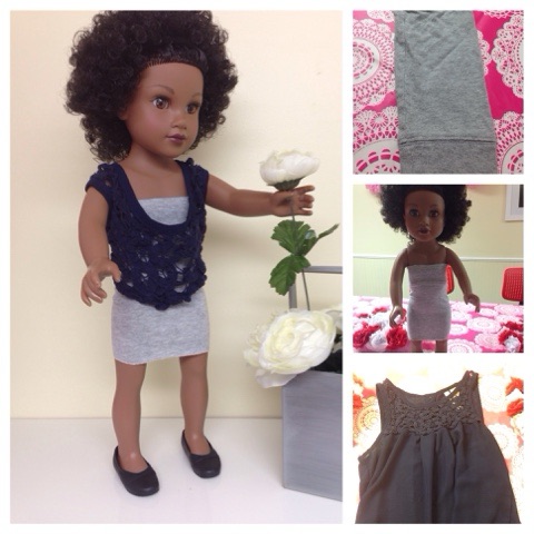 No Sew 18 inch Doll&nbsp;Dresses